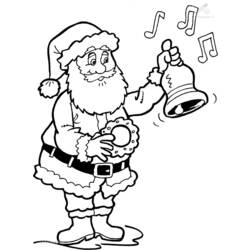 Coloring page: Santa Claus (Characters) #104791 - Free Printable Coloring Pages