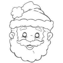 Coloring page: Santa Claus (Characters) #104810 - Printable coloring pages