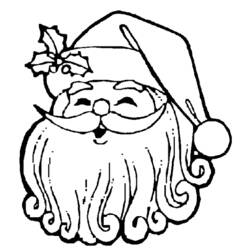 Coloring page: Santa Claus (Characters) #104842 - Free Printable Coloring Pages