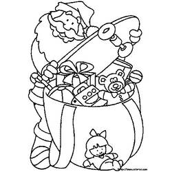 Coloring page: Santa Claus (Characters) #104855 - Free Printable Coloring Pages