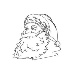 Coloring page: Santa Claus (Characters) #104862 - Free Printable Coloring Pages