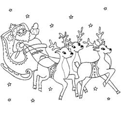 Coloring page: Santa Claus (Characters) #104901 - Free Printable Coloring Pages