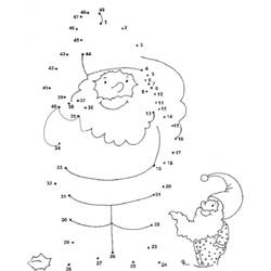 Coloring page: Santa Claus (Characters) #104909 - Free Printable Coloring Pages