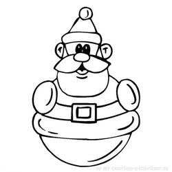 Coloring page: Santa Claus (Characters) #104915 - Free Printable Coloring Pages