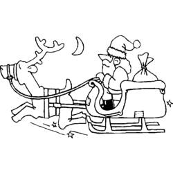 Coloring page: Santa Claus (Characters) #104916 - Free Printable Coloring Pages