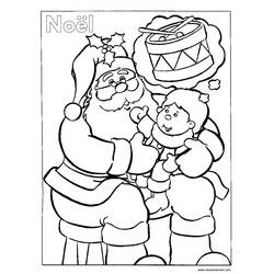 Coloring page: Santa Claus (Characters) #104961 - Free Printable Coloring Pages