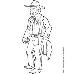 Coloring page: Sheriff (Characters) #107436 - Printable coloring pages