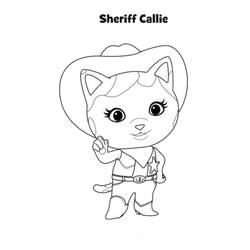 Coloring page: Sheriff (Characters) #107454 - Printable coloring pages