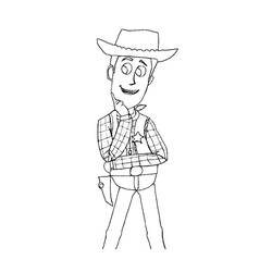 Coloring page: Sheriff (Characters) #107475 - Printable coloring pages