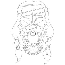 Coloring page: Skeleton (Characters) #147450 - Free Printable Coloring Pages