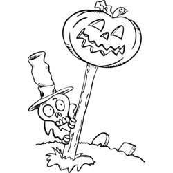 Coloring page: Skeleton (Characters) #147478 - Free Printable Coloring Pages