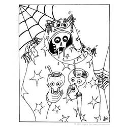 Coloring page: Skeleton (Characters) #147515 - Free Printable Coloring Pages