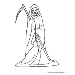 Coloring page: Skeleton (Characters) #147533 - Free Printable Coloring Pages