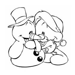 Coloring page: Snowman (Characters) #89223 - Free Printable Coloring Pages