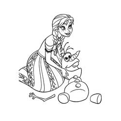 Coloring page: Snowman (Characters) #89275 - Free Printable Coloring Pages