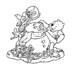 Coloring page: Snowman (Characters) #89298 - Free Printable Coloring Pages