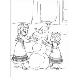 Coloring page: Snowman (Characters) #89312 - Free Printable Coloring Pages