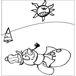 Coloring page: Snowman (Characters) #89327 - Free Printable Coloring Pages