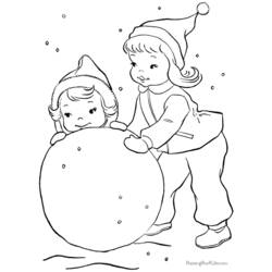 Coloring page: Snowman (Characters) #89381 - Free Printable Coloring Pages