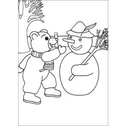 Coloring page: Snowman (Characters) #89406 - Free Printable Coloring Pages