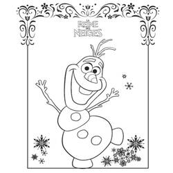 Coloring page: Snowman (Characters) #89438 - Printable coloring pages