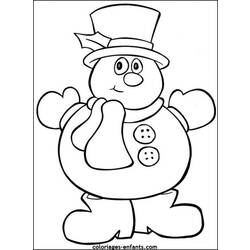 Coloring page: Snowman (Characters) #89455 - Free Printable Coloring Pages