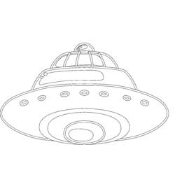 Coloring page: UFO (Characters) #103321 - Printable coloring pages