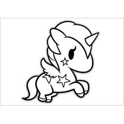 Unicorn (Characters) coloring page #171266 to print and color