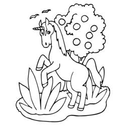 Coloring page: Unicorn (Characters) #19435 - Free Printable Coloring Pages