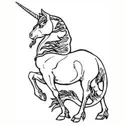 Coloring page: Unicorn (Characters) #19436 - Free Printable Coloring Pages