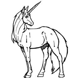 Coloring page: Unicorn (Characters) #19440 - Free Printable Coloring Pages