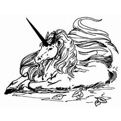 Coloring page: Unicorn (Characters) #19454 - Free Printable Coloring Pages