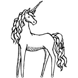 Coloring page: Unicorn (Characters) #19455 - Free Printable Coloring Pages