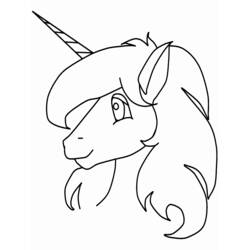 Coloring page: Unicorn (Characters) #19457 - Free Printable Coloring Pages