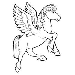 Coloring page: Unicorn (Characters) #19465 - Free Printable Coloring Pages