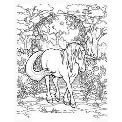 Coloring page: Unicorn (Characters) #19467 - Free Printable Coloring Pages