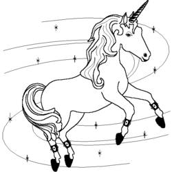Coloring page: Unicorn (Characters) #19473 - Free Printable Coloring Pages