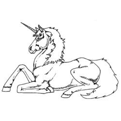 Coloring page: Unicorn (Characters) #19481 - Free Printable Coloring Pages