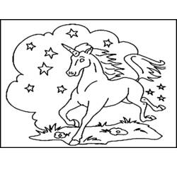 Coloring page: Unicorn (Characters) #19500 - Free Printable Coloring Pages