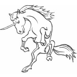 Coloring page: Unicorn (Characters) #19513 - Free Printable Coloring Pages