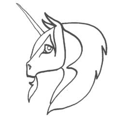 Coloring page: Unicorn (Characters) #19517 - Free Printable Coloring Pages