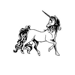 Coloring page: Unicorn (Characters) #19532 - Free Printable Coloring Pages