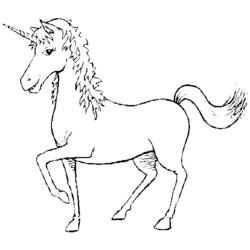 Coloring page: Unicorn (Characters) #19534 - Free Printable Coloring Pages