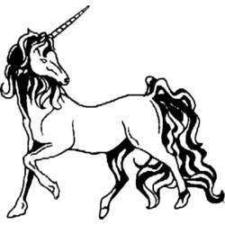 Coloring page: Unicorn (Characters) #19535 - Free Printable Coloring Pages