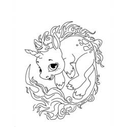 Coloring page: Unicorn (Characters) #19550 - Free Printable Coloring Pages