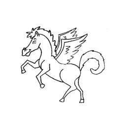 Coloring page: Unicorn (Characters) #19564 - Free Printable Coloring Pages