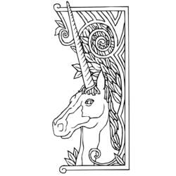 Coloring page: Unicorn (Characters) #19569 - Free Printable Coloring Pages