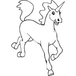 Coloring page: Unicorn (Characters) #19570 - Free Printable Coloring Pages
