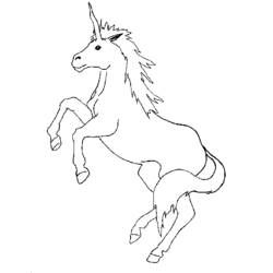 Coloring page: Unicorn (Characters) #19571 - Free Printable Coloring Pages