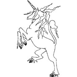 Coloring page: Unicorn (Characters) #19574 - Free Printable Coloring Pages